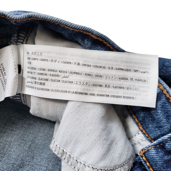 Abercrombie & Fitch Cutoff Mom Shorts Womens 28/6 High Rise Denim - Picture 5 of 7